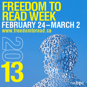 Freedom to Read Week 2013