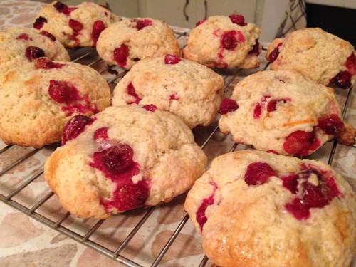 Batch of Cranberry-Orange Scones